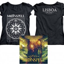 1755 Compass Lisboa Logo Girlie Tshirt + CD