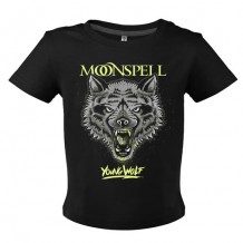 Young Wolf (Black, Baby Tshirt)