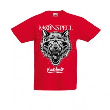 Young Wolf (Red, Kids Tshirt)