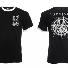 1755 Survivor Ringer Tshirt