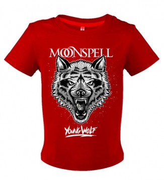 Young Wolf (Red, Baby Tshirt)